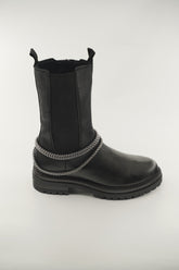 Women's Black Leather 185818