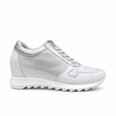 Women's Leather Shoes 22SFD370414 Silver