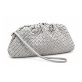 Women Woven Pouch Bag 22SBT242729 Grey