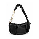 Women Ruched Shoulder Bag 22SBT248118 Black
