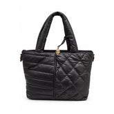 Women Puffer Tote Bag 22WBT2626KP Black