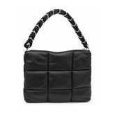 Women Puffer Shoulder Bag 22WBT2904KP Black