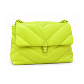 Women Quilted Shoulder Bag 23SBT241718 Pistachio Green