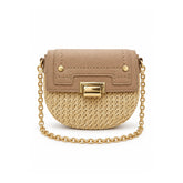 Women Saddle Crossbody Bag 23SBT2733M7 Beige