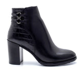 Women's Leather Boots 20WFD271314 Black