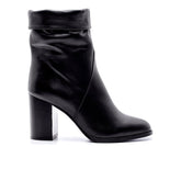 Women's Leather Boots 20WFD281518 Black