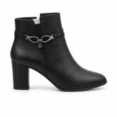 Women's Synthetic Leather Boots 20WFE151518 Black