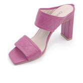 Women's Leather Shoes 21SFD1308KP Fuchsia