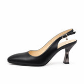 Women's Leather Shoes 21SFD131218 Black