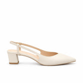 Women's Leather Shoes 21SFD160718 Ecru