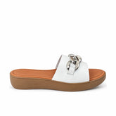 Women's Leather Shoes 22SFD331418 White