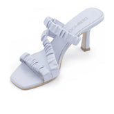 Women's Synthetic Leather Shoes 22SFE390418 Blue