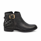 Women's Synthetic Leather Boots 22WFE250818 Black