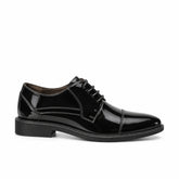 Men's Genuine Leather Shoes 22SFD601918 Navy Blue