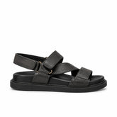 Men's Genuine Leather Shoes 22SFD639018 Black