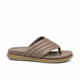 Men's Genuine Leather Shoes 22SFD639718 Taupe