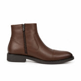 Men's Genuine Leather Shoes 22WFD600018 Brown