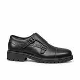 Men's Genuine Leather Shoes 22WFD604618 Black