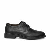 Men's Genuine Leather Shoes 22WFD6741FT Black