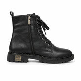 Women's Leather Boots 20WFD147018 Black