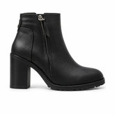 Women's Synthetic Leather Boots 20WFD225718 Black