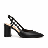 Women's Leather Shoes 21SFD160718 Black