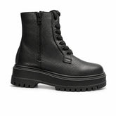 Women's Leather Boots 21WFD2003FT Black