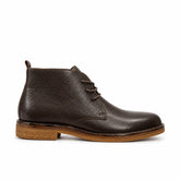 Men's Genuine Leather Shoes 22WFD6004FT Brown