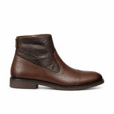 Men's Genuine Leather Shoes 22WFD650014 Brown