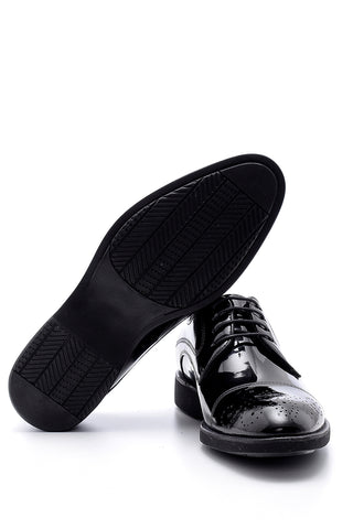Men's Genuine Leather Shoes 20SFD341622 Black