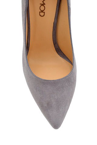 Women's Leather Stilettos 20WFD160210 Grey