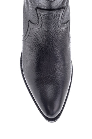 Women's Leather Boots 20WFD2813FT Black