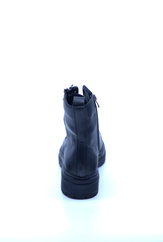 Women's Black Leather Boots 510618