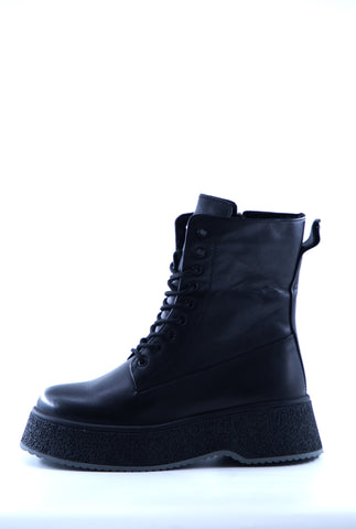 Women's Black Leather 511318