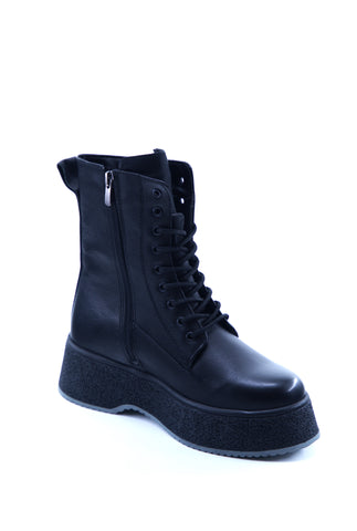 Women's Black Leather 511318
