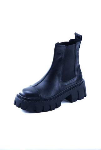 Women's Black Leather 130918