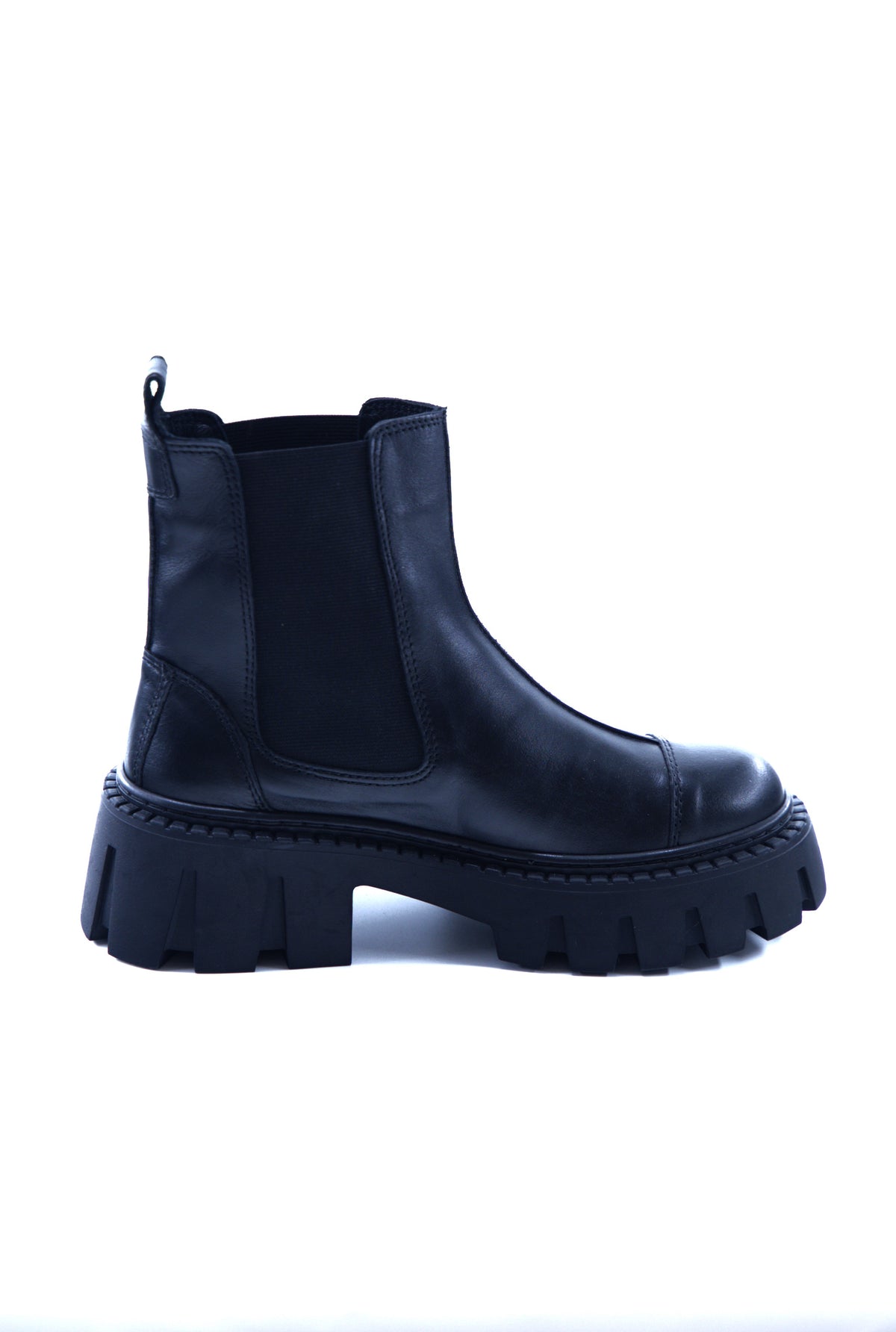 Women's Black Leather 130918