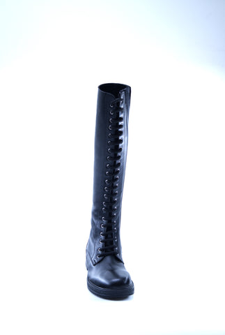 Women's Black Leather
