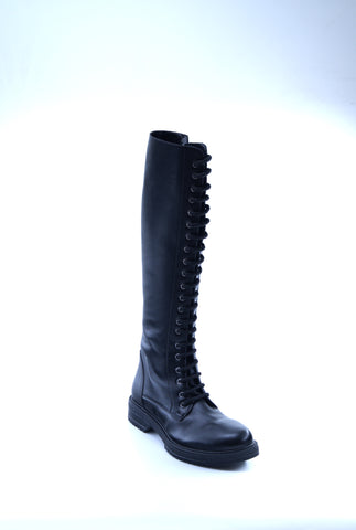 Women's Black Leather 185418