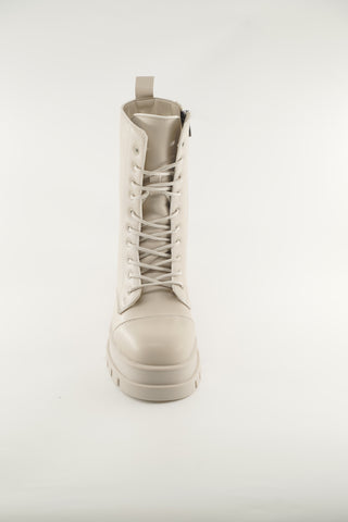 Women's Black And Creme Leather 190618