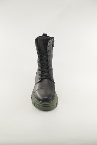 Women's Black  Leather 510618