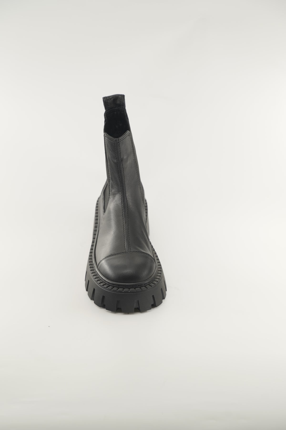 Women's Black Leather 130918