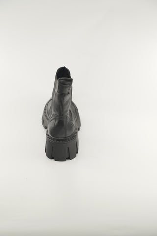 Women's Black Leather 130918