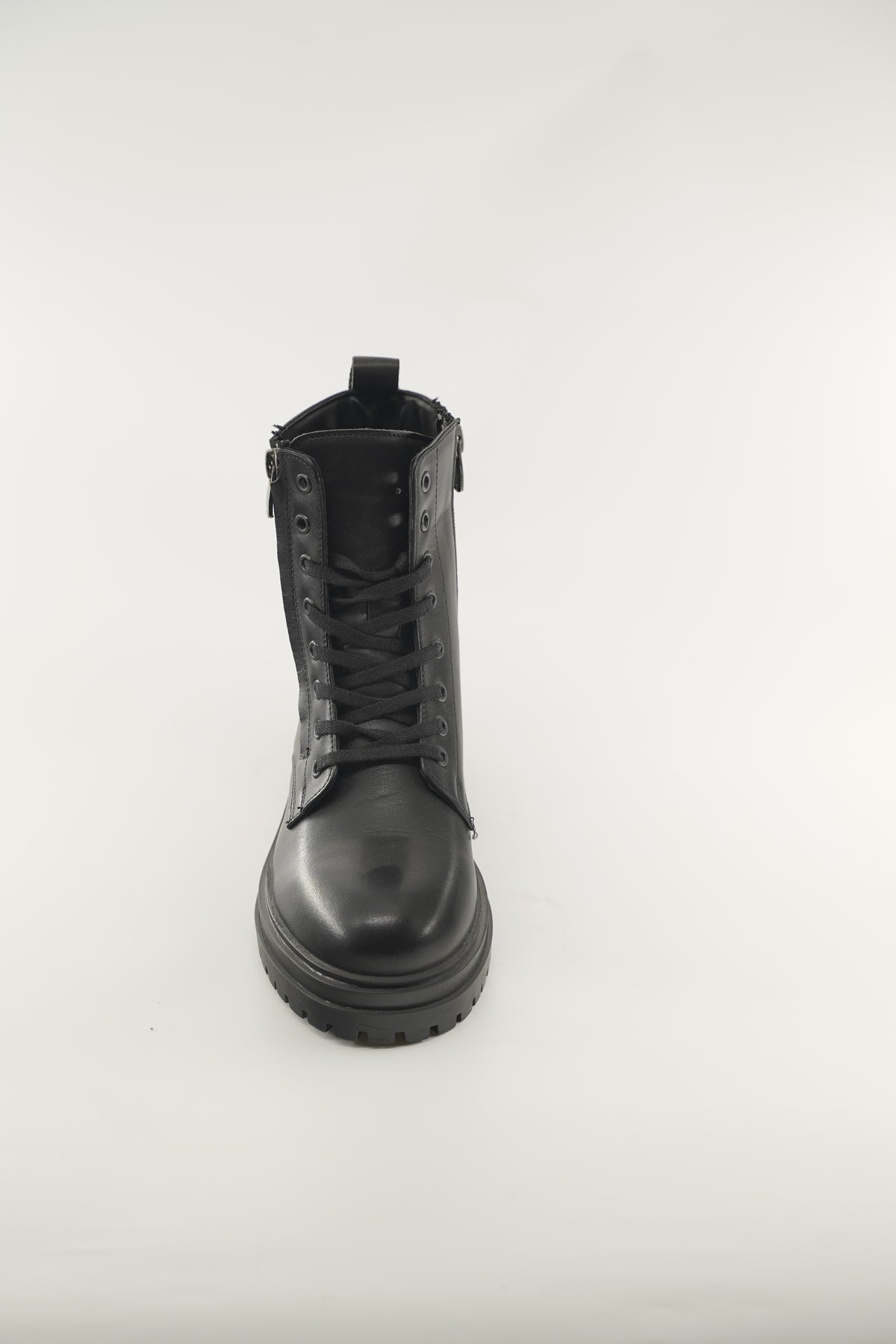 Women's Black  Leather 510618