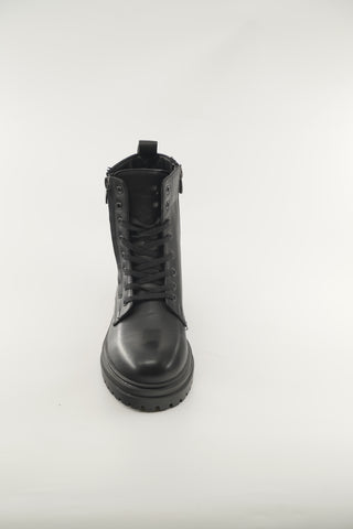 Women's Black  Leather 510618