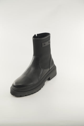 Women's Black  and Tank Leather 133718