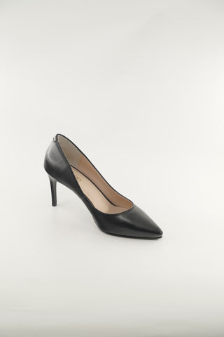 Women's Baige and Black  Leather 165418