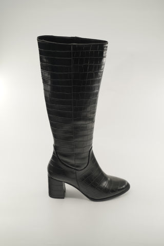 Women's Black Leather 2525E3