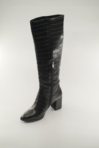 Women's Black Leather 2525E3