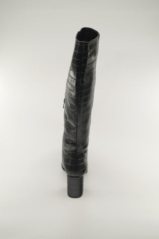 Women's Black Leather 2525E3